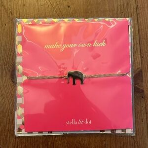 Stella & Dot Elephant Bracelet